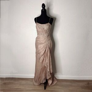 Vintage Y2K Jean Delys formal dress